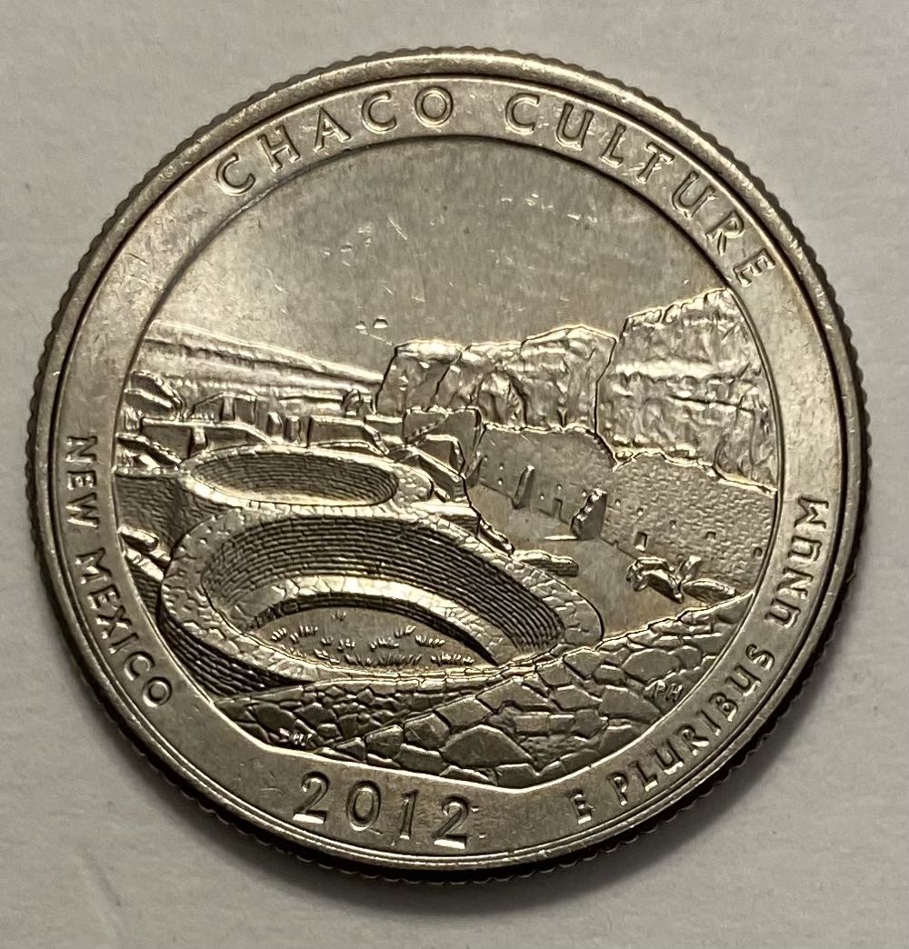Quarter National Park- New Mexico Chaco Culture  coin collectible - Main Image 2