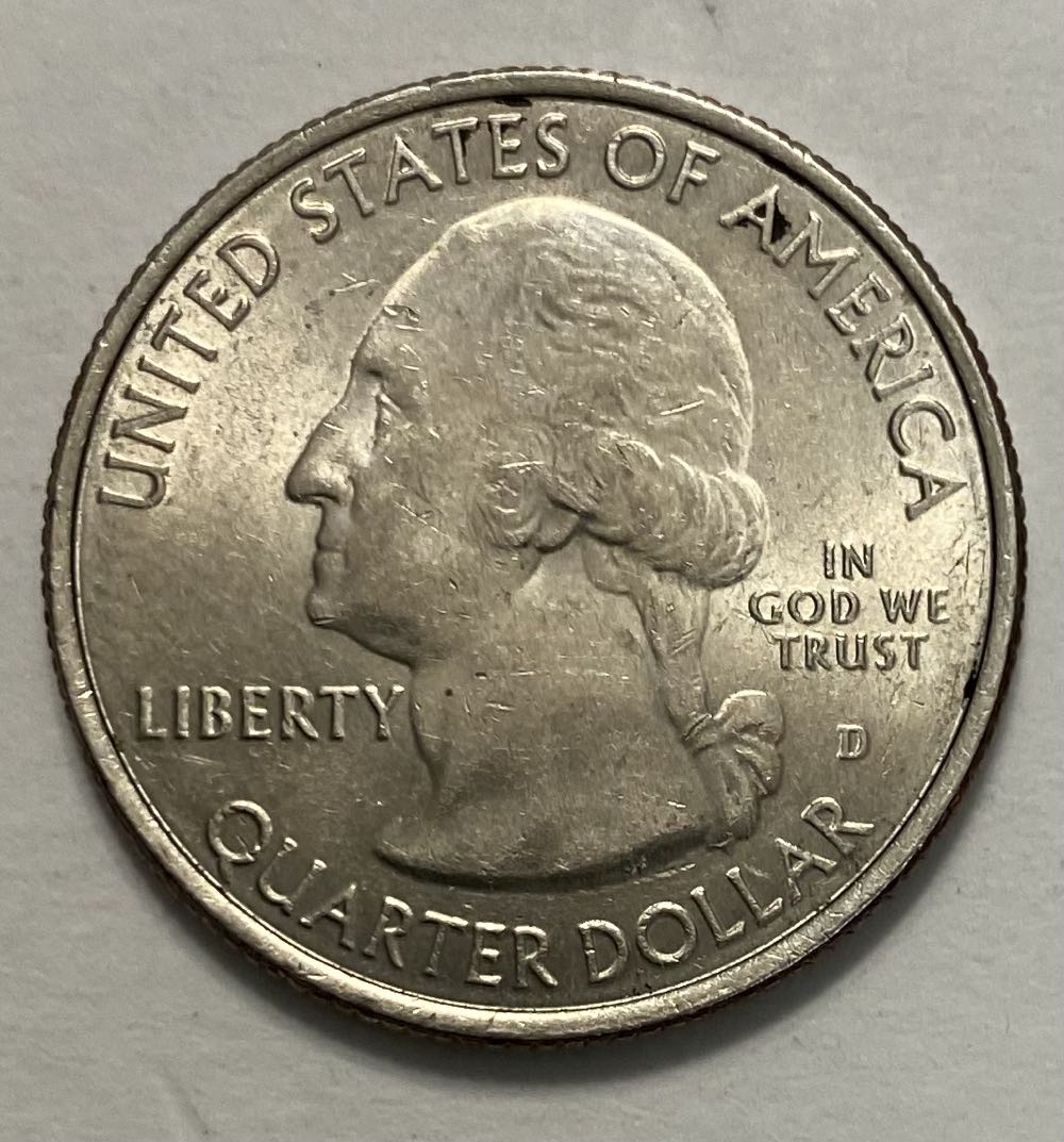 20th Century Coin Collection, 4 coins - 1 silver, acrylic holder #2