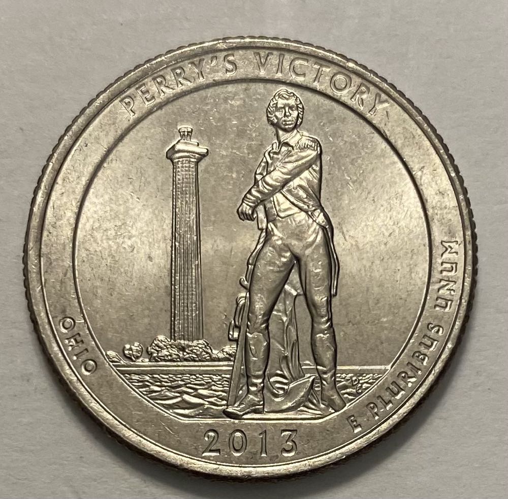 Quarter National Park- Ohio Perrys Victory  coin collectible - Main Image 2