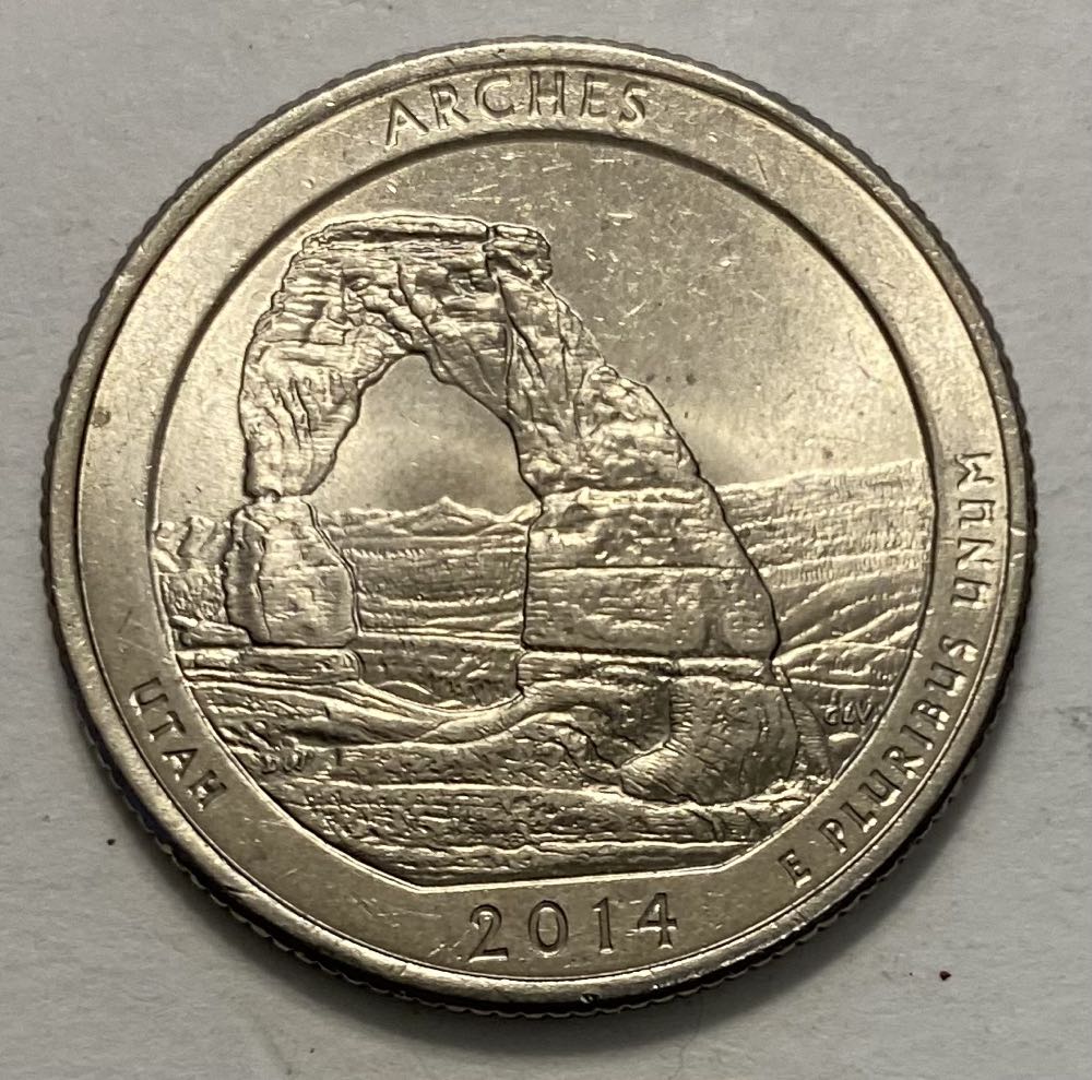 Quarter America The Beautiful  coin collectible - Main Image 2