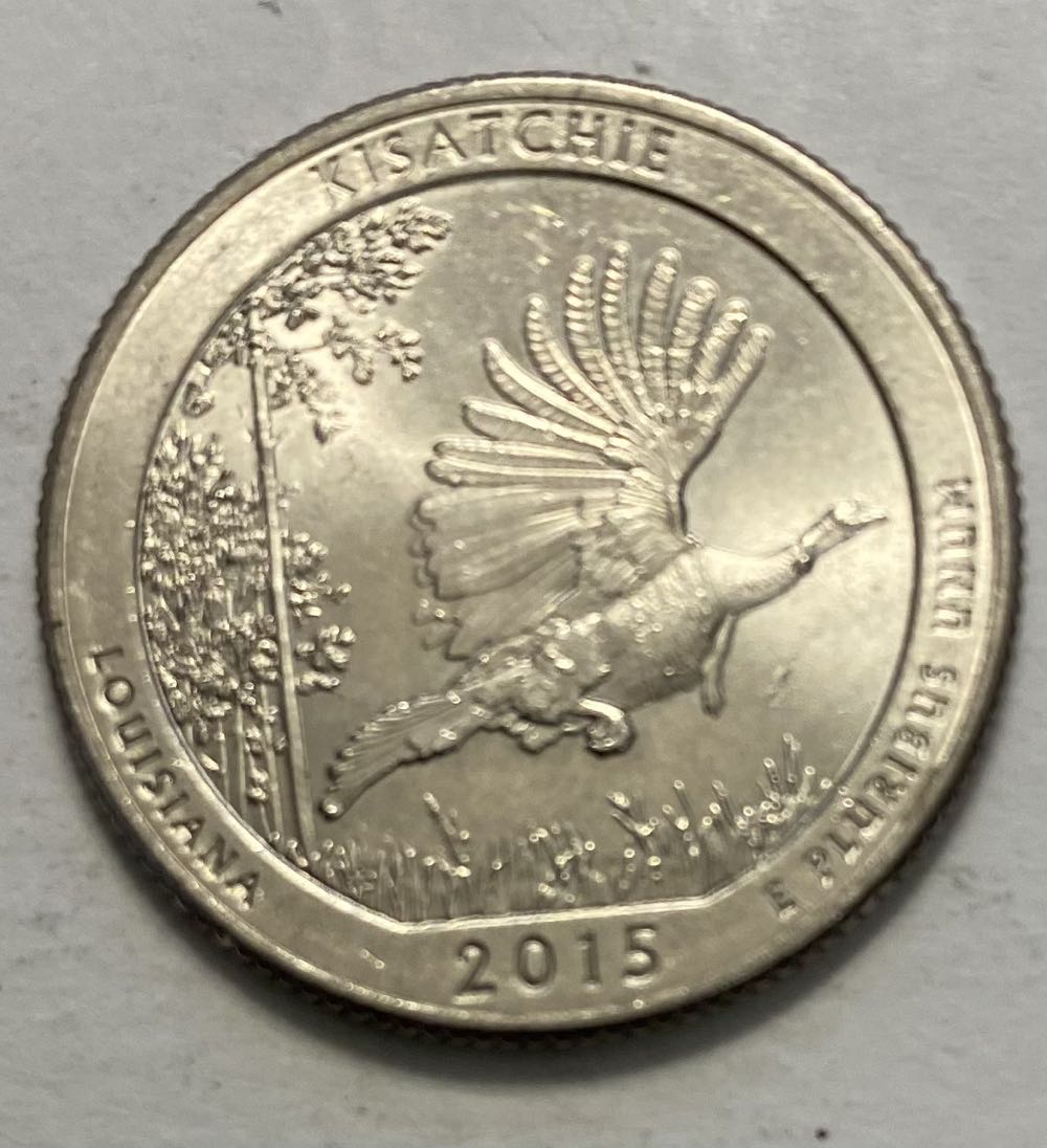 Quarter National Park- Louisiana Kisatchie  coin collectible - Main Image 2