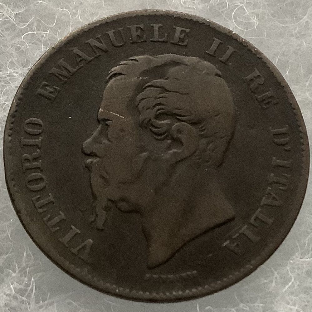 Italy 5 Centesimi 1867  coin collectible - Main Image 2