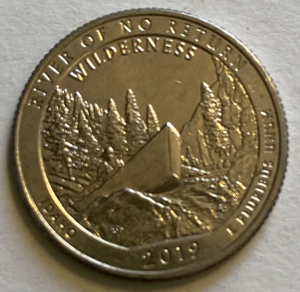 2019 Frank Church River Of No Return  coin collectible - Main Image 2