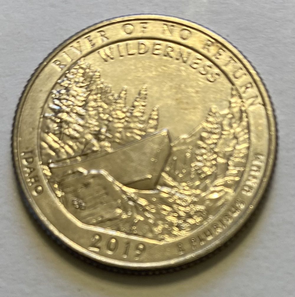 Quarter National Park- Idaho River Of No Return  coin collectible - Main Image 2