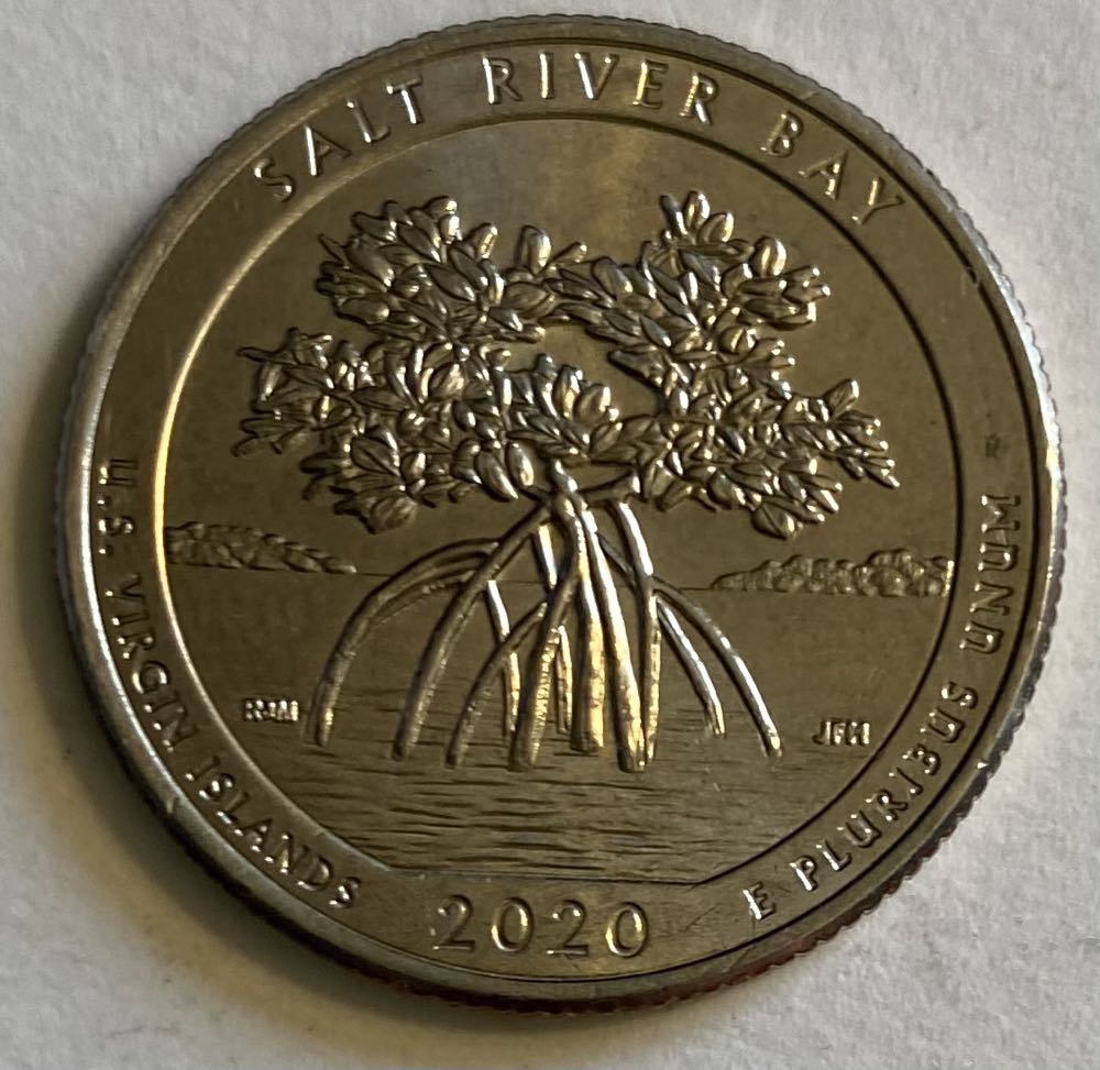 Quarter National Park- U.S. Virgin Islands Salt River Bay  coin collectible - Main Image 2