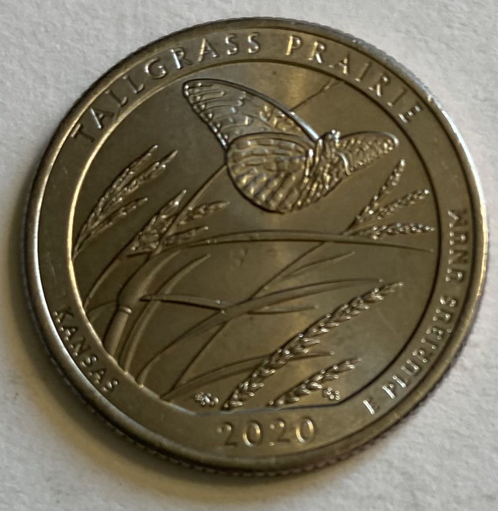 Quarter National Park- Kansas Tall Grass Prairie  coin collectible - Main Image 2