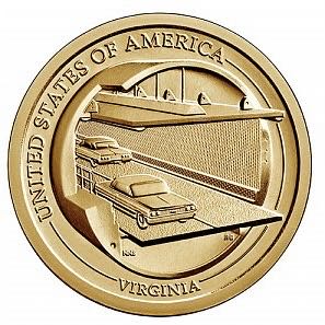 US Innovation- Virginia  coin collectible - Main Image 2