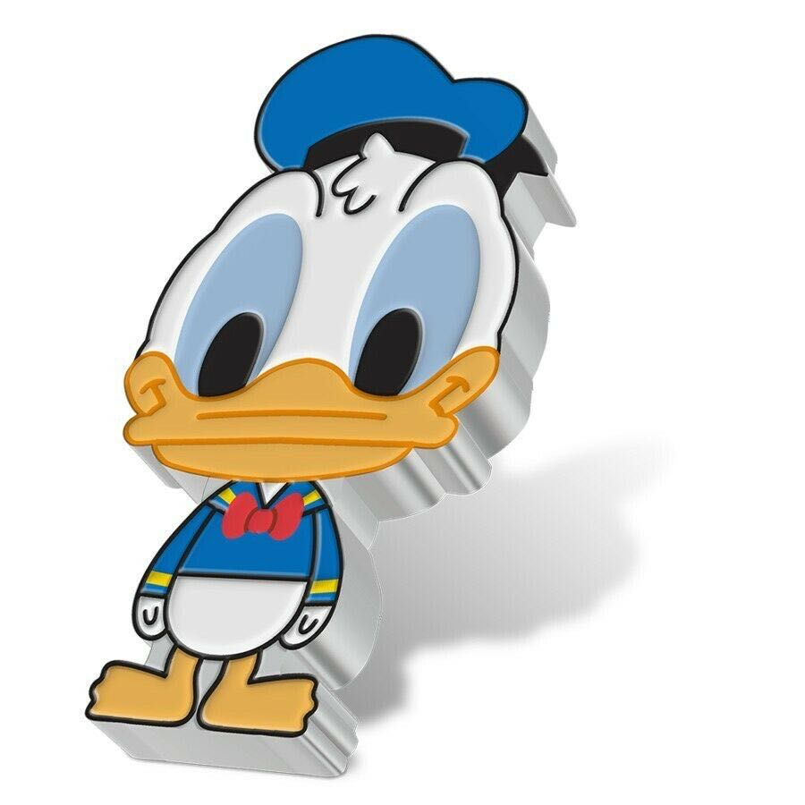 2021 Disney™ $2 Niue Pure Silver Chibi Coin™ -Donald Duck - ONLY 2,000 MADE  coin collectible - Main Image 4