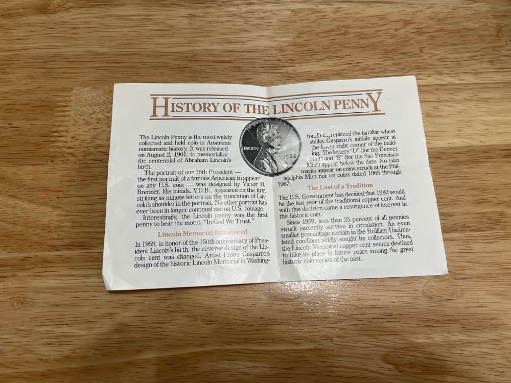 Other - Pamphlet, THE LAST OF THE COPPER CENT  coin collectible - Main Image 2