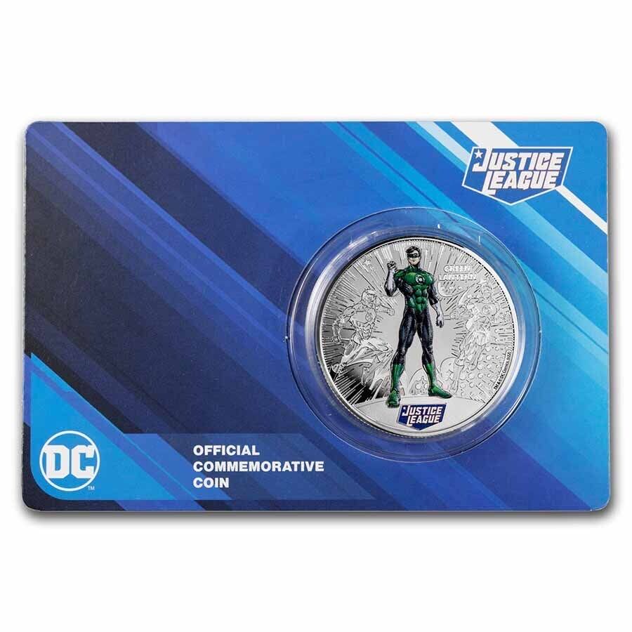 Samoa 2022 1$ - DC Comics - Green Lantern - 1/2 Oz Silver Coin  coin collectible - Main Image 3