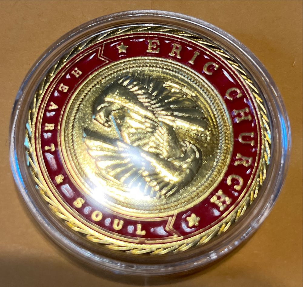 Eric Church/Heart & Soul  coin collectible - Main Image 2