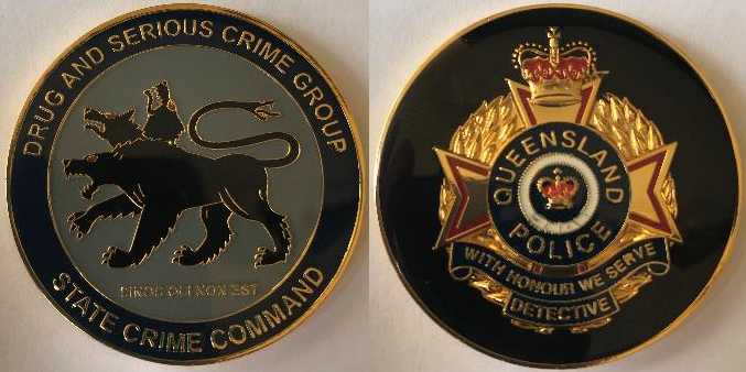 006 2018 Drug & Serious Crime Group  coin collectible - Main Image 2
