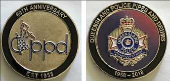 007 2018 Qld Police Pipes & Drums  coin collectible - Main Image 3