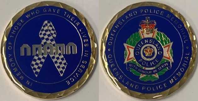 008 2018 Qld Police Memorial  coin collectible - Main Image 3