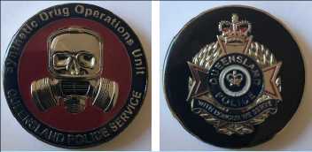 010 2018 Synthetic Drugs Ops Unit coin collectible - Main Image 1