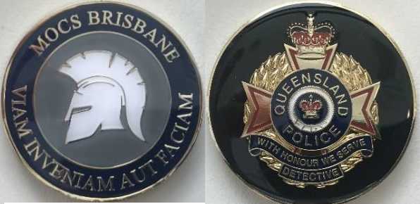 016 2019 Major and Organised Crime Squad (Brisbane)  coin collectible - Main Image 2
