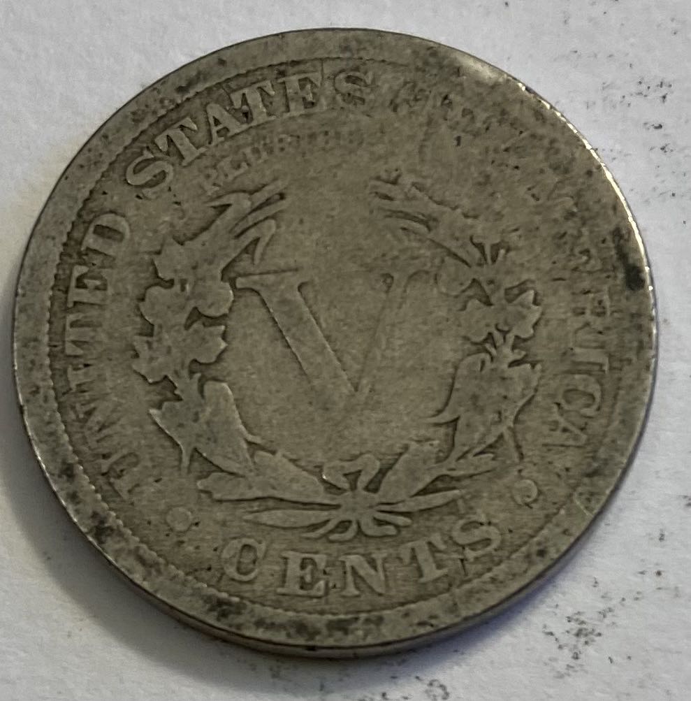 Nickel Liberty Head 1906  coin collectible - Main Image 2