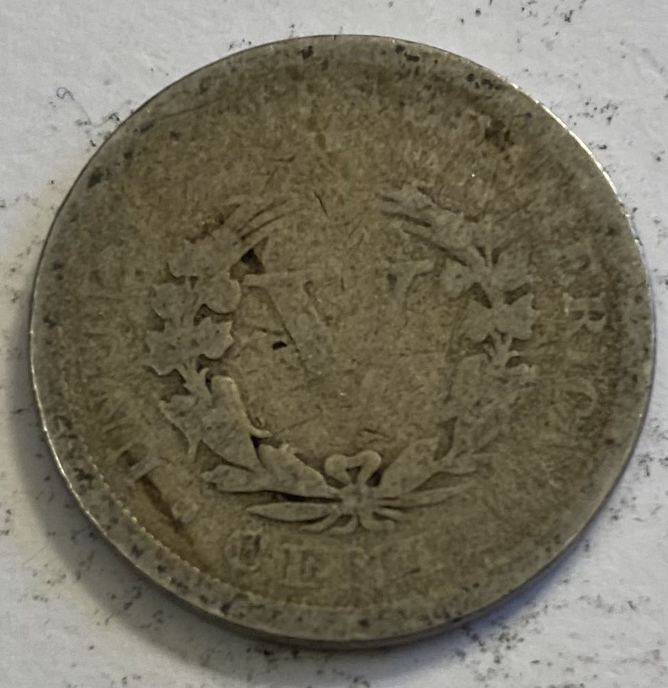 Nickel Liberty Head V  coin collectible - Main Image 2