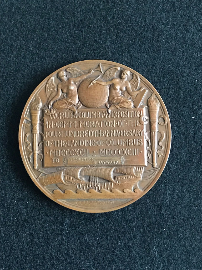World’s Columbian Exposition Award Medal  coin collectible - Main Image 2