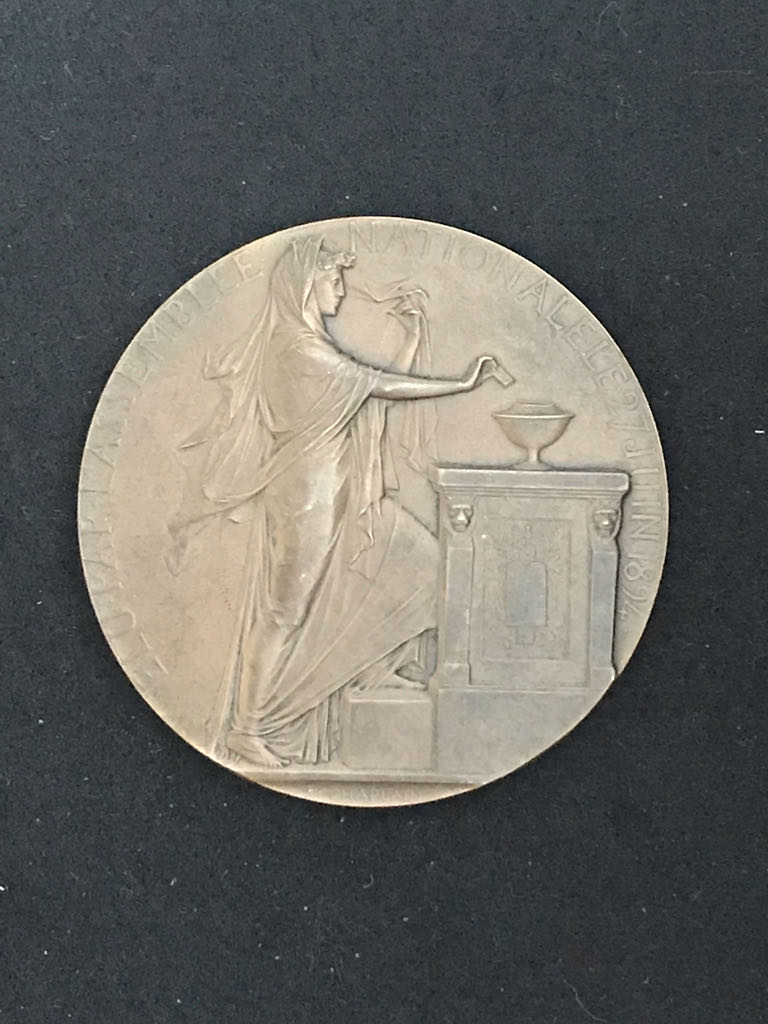 Casmir Perier Medal  coin collectible - Main Image 2