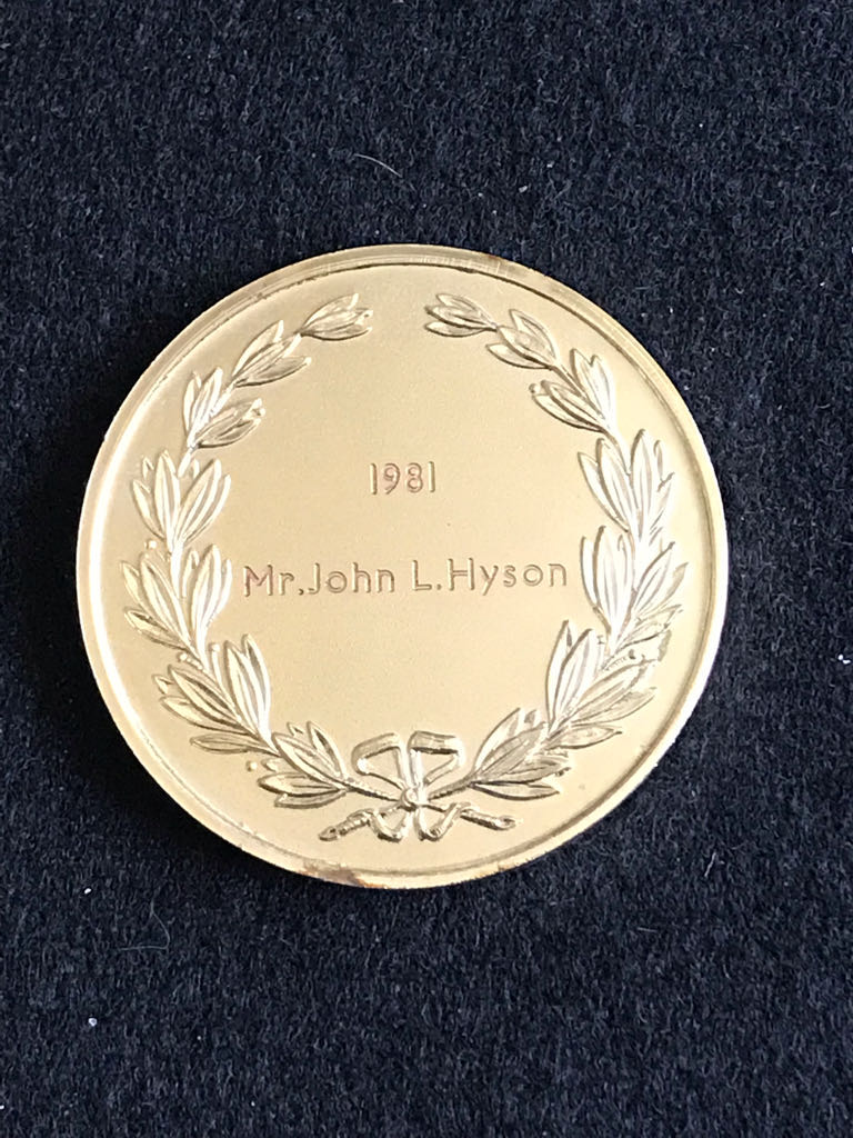 Fred Butcher Memorial Fund Medal  coin collectible - Main Image 2