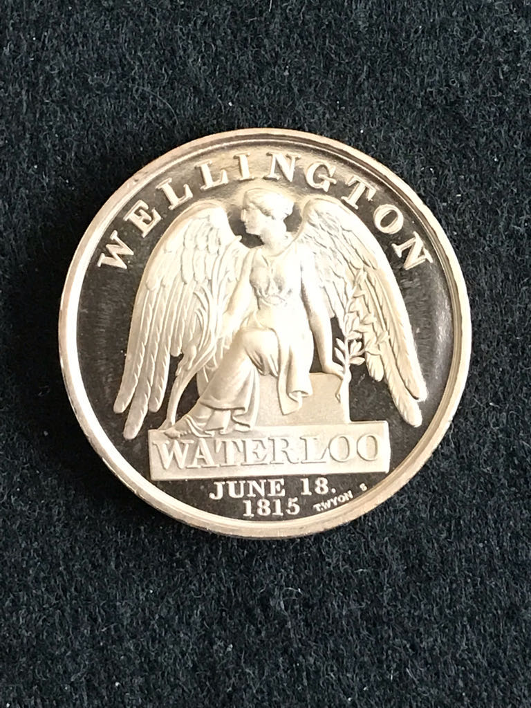 Waterloo 200 Commemorative Medal  coin collectible - Main Image 2