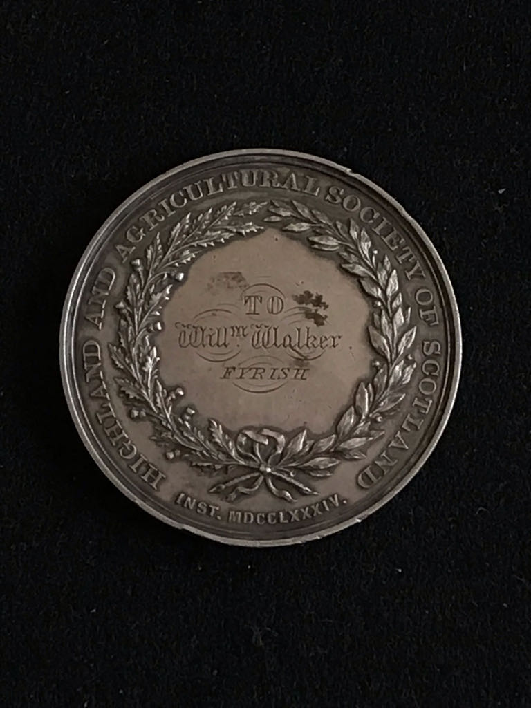 Highland And Agriculture Society Of Scotland Medal  coin collectible - Main Image 2