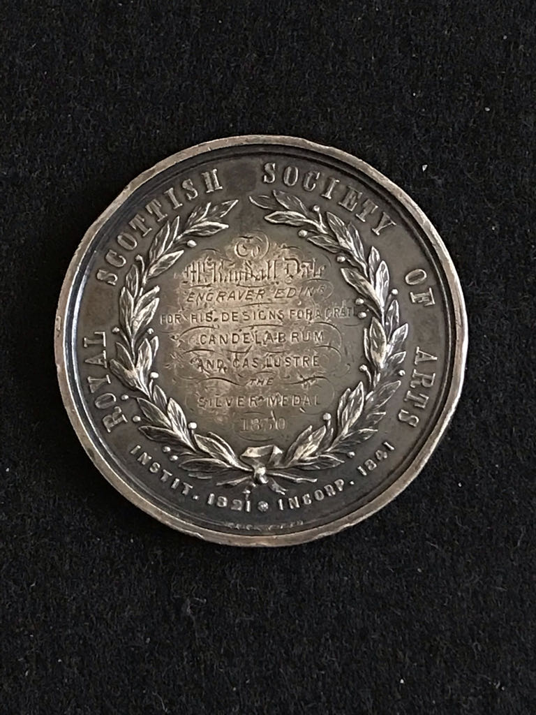 Royal Scottish Society Of Arts Medal  coin collectible - Main Image 2