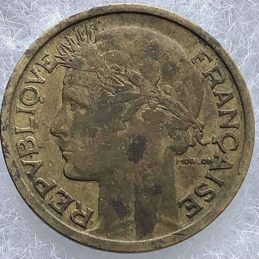 France 1 Franc 1938  coin collectible - Main Image 2
