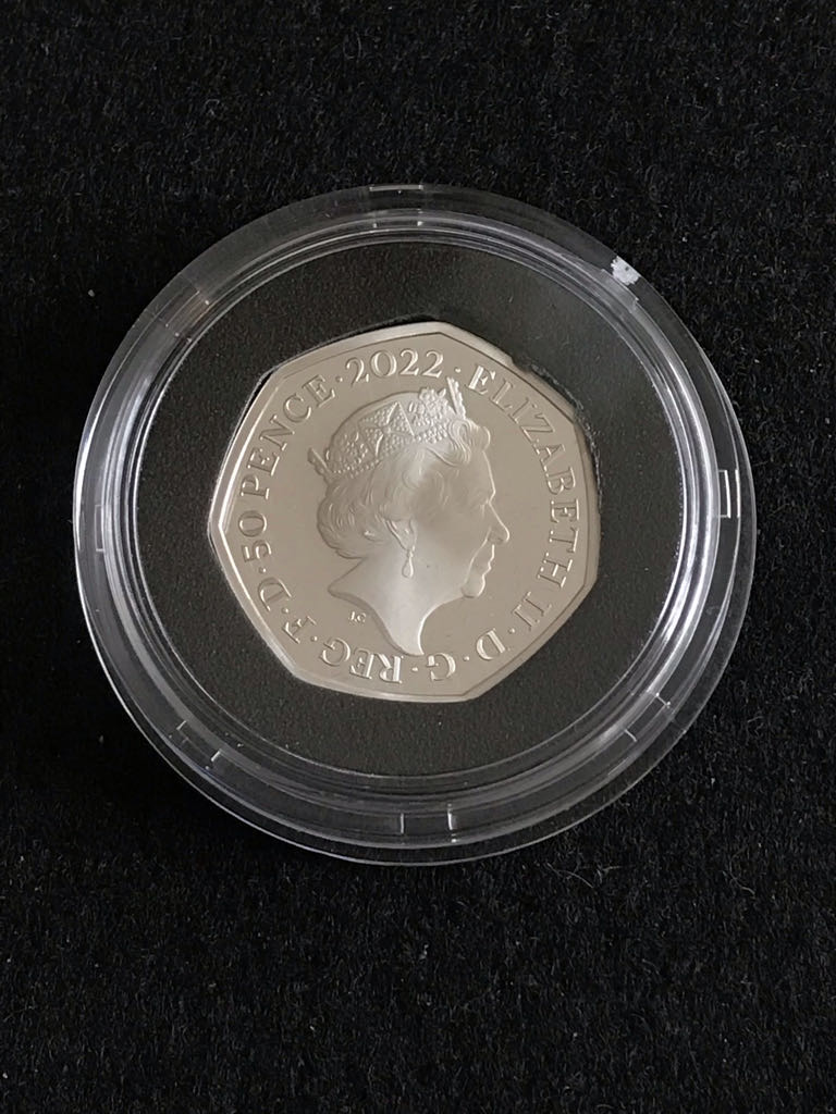 50 Years Of Pride Silver Proof Coloured Coin  coin collectible - Main Image 2