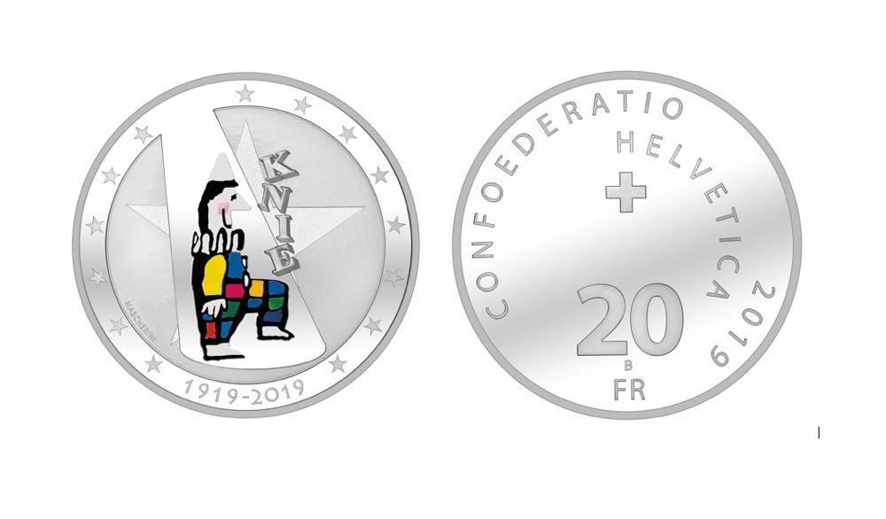 100 Jahre Circus Knie  coin collectible - Main Image 2
