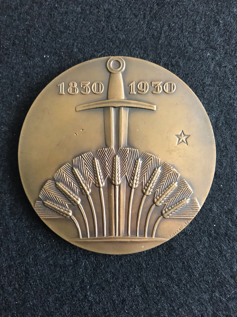 100th Anniversary Of Belgium Independence Commemorative Medal  coin collectible - Main Image 2