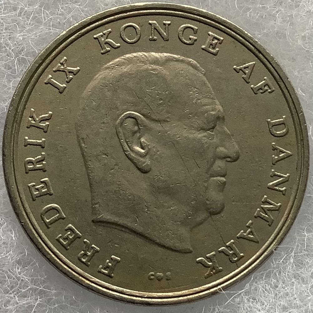 Denmark 5 Kroner 1968  coin collectible - Main Image 2