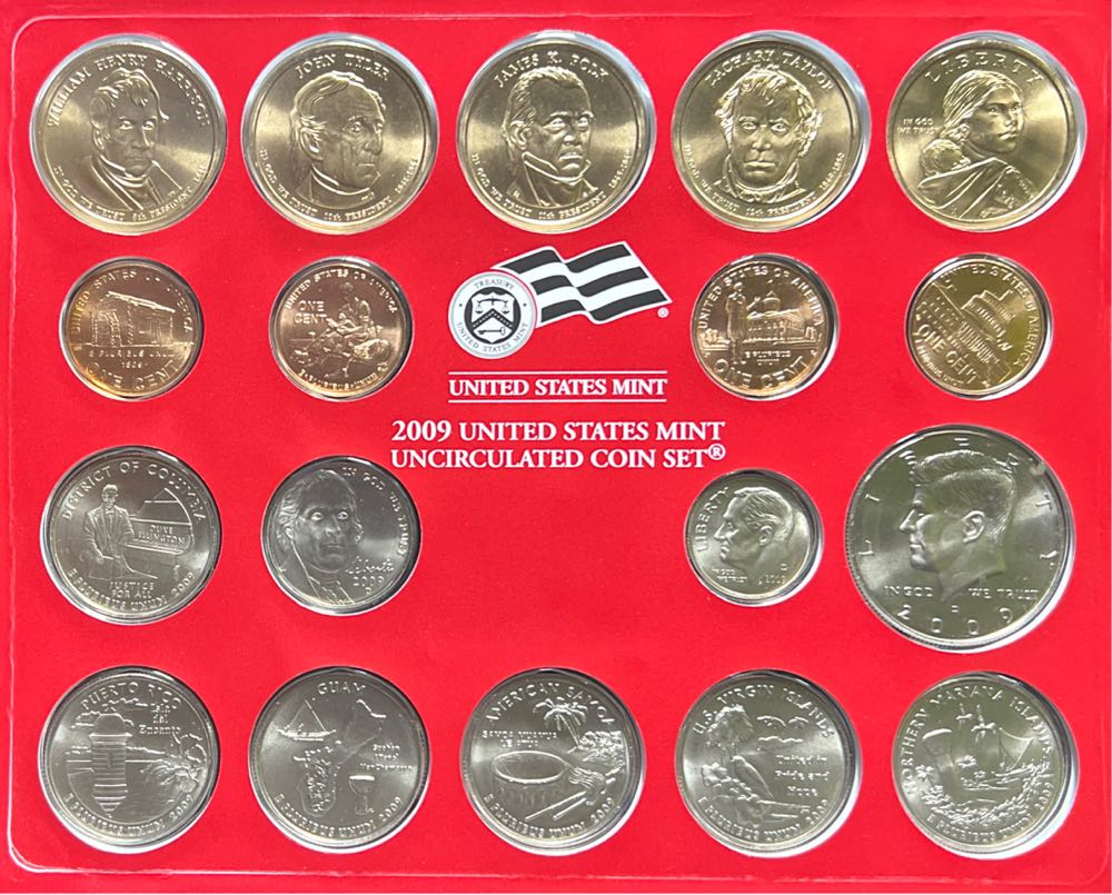 2009 US Mint Uncirculated Coin Set P-D 36 Pieces  coin collectible - Main Image 4