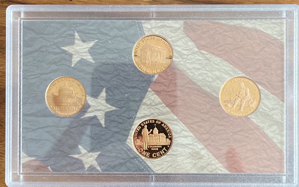 2009 US Mint Lincoln Bicentennial One Cent Proof Set  coin collectible [Barcode 704785080003] - Main Image 3
