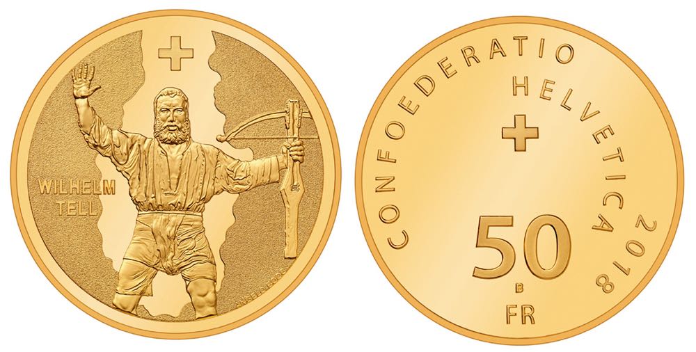 Wilhelm Tell  coin collectible - Main Image 2