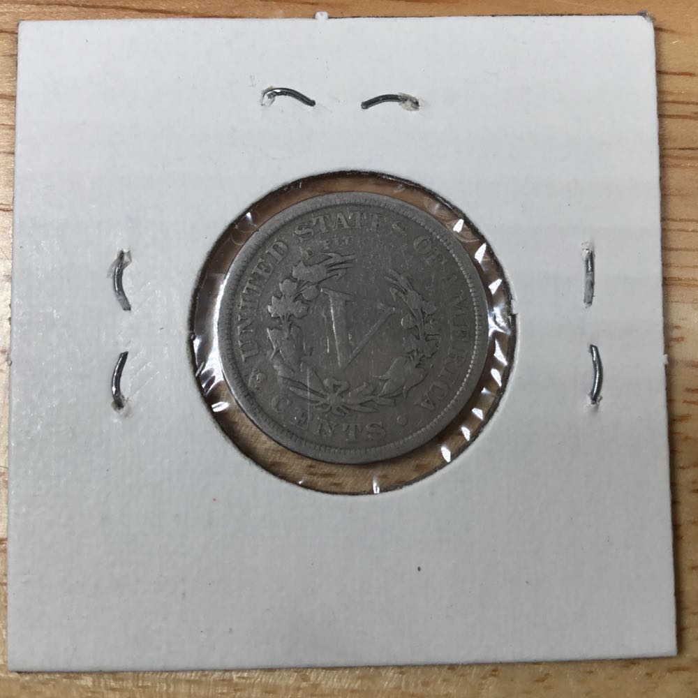 Nickel, Liberty V 1900  coin collectible - Main Image 2