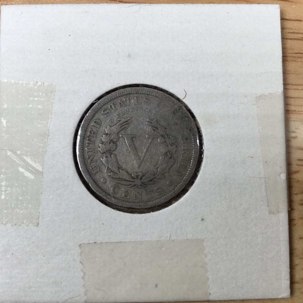 Nickel, Liberty V 1902  coin collectible - Main Image 2