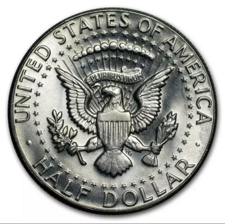 Kennedy Half Dollar 1970 D  coin collectible - Main Image 2