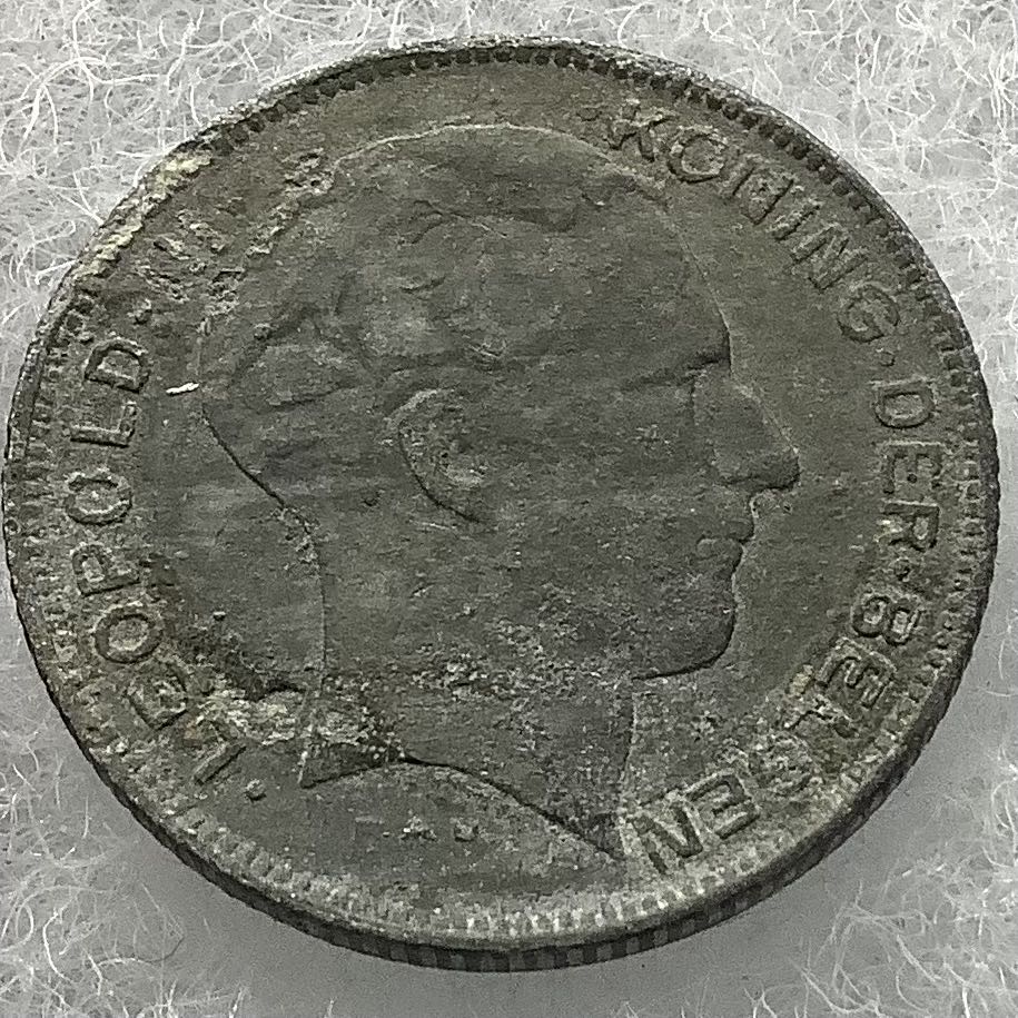 Belgium 5 Francs 1945  coin collectible - Main Image 2