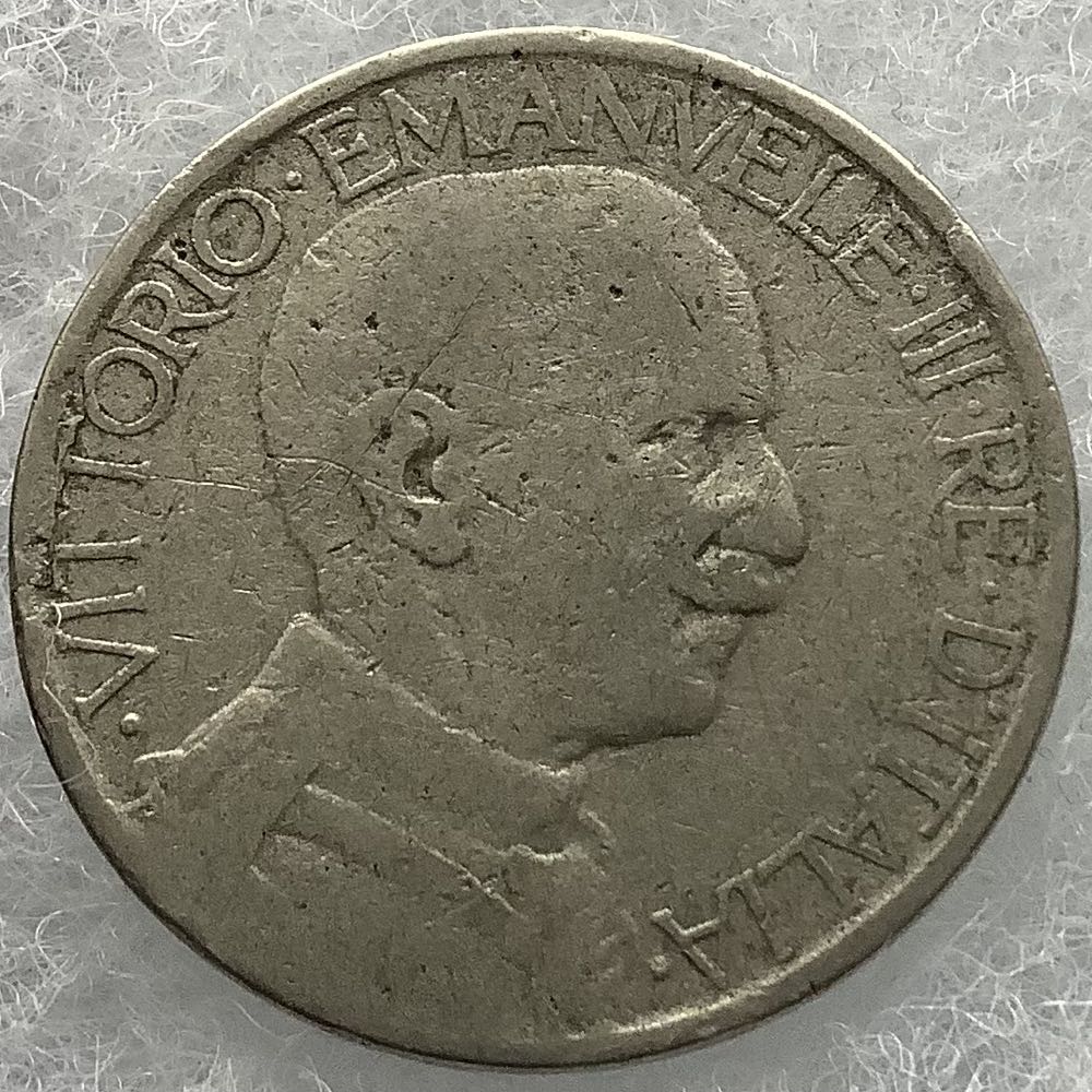 Italy 2 Lira 1924  coin collectible - Main Image 2