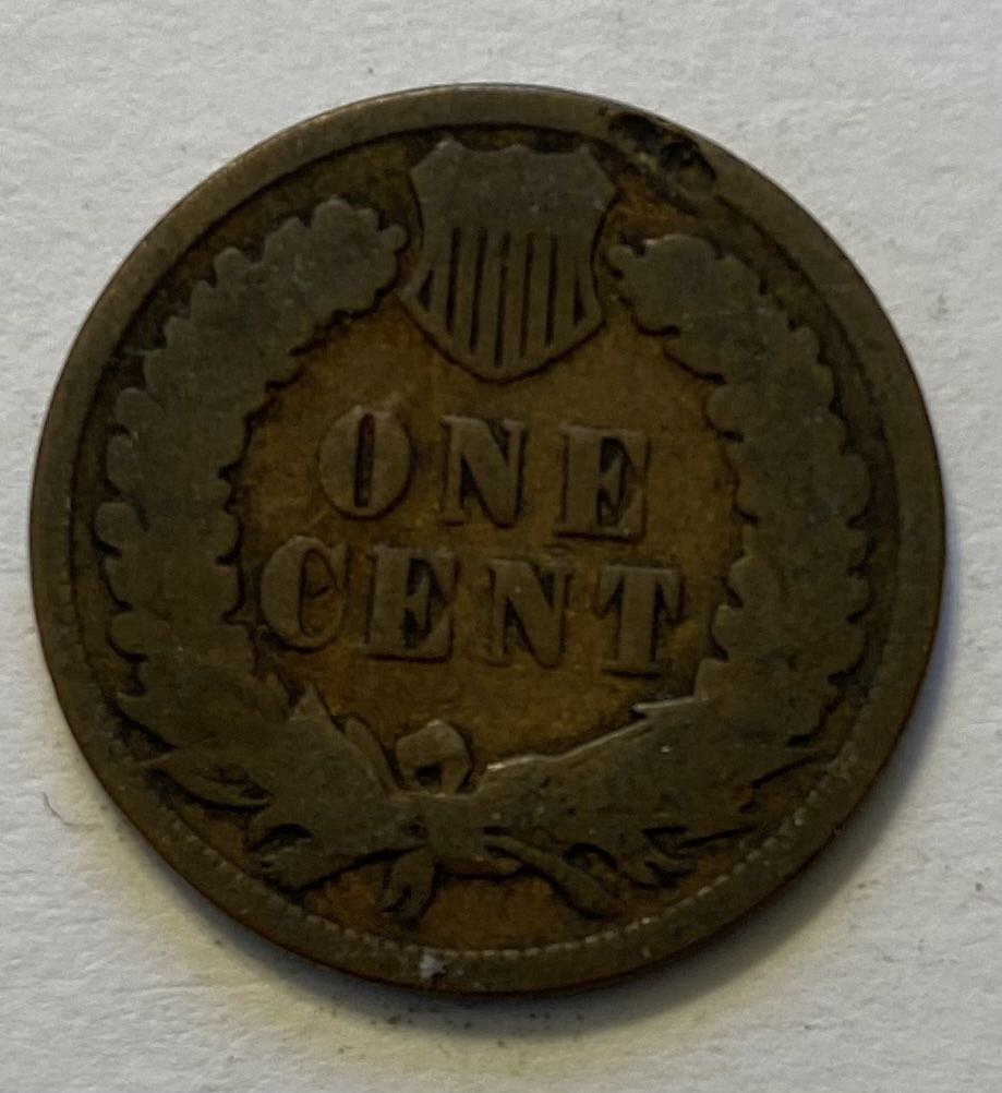 Penny Indian Head 1898  coin collectible - Main Image 2