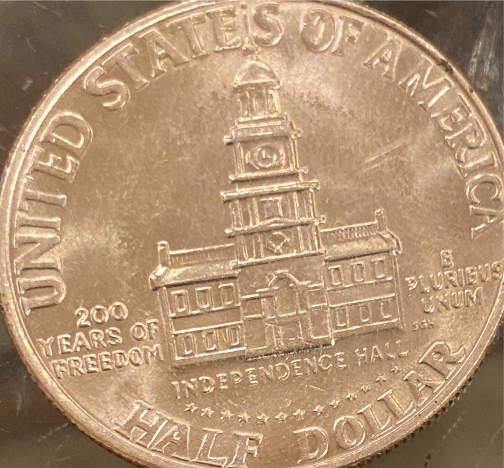 1976 John F Kennedy Half Dollar  coin collectible - Main Image 2