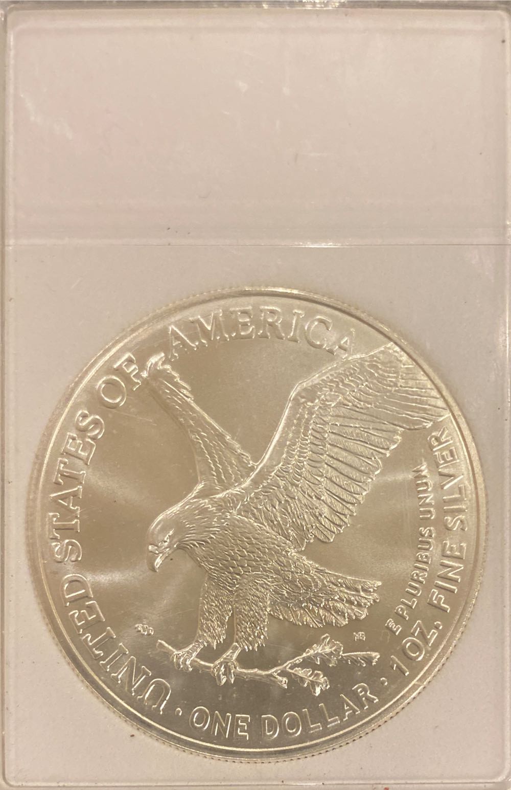 Slab 2021 American Silver Eagle PCGS MS70 Type 2 FDOI PCGS No. 882648. 70/42738721  coin collectible - Main Image 2