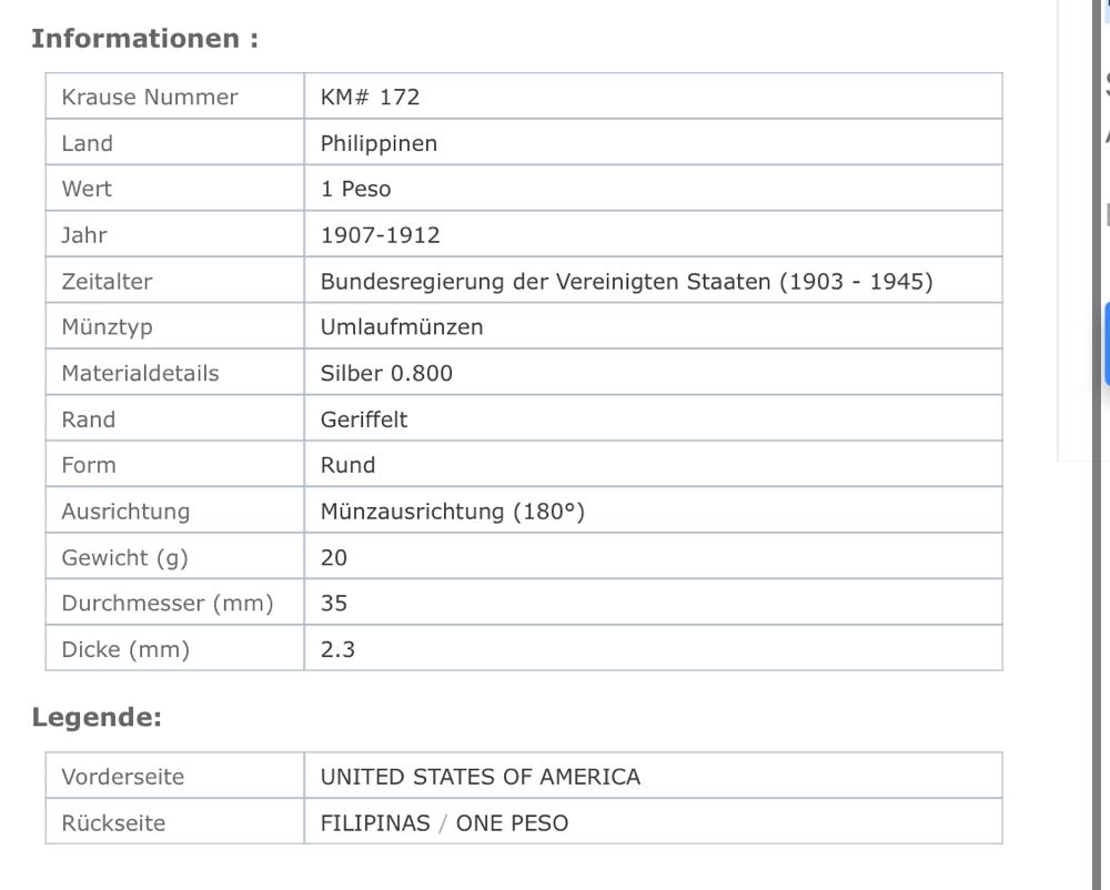 1 Peso  coin collectible - Main Image 3