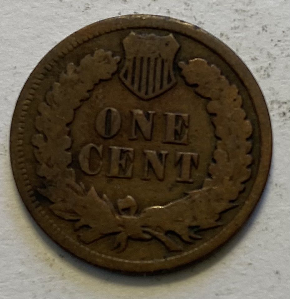 Penny Indian Head 1902  coin collectible - Main Image 2