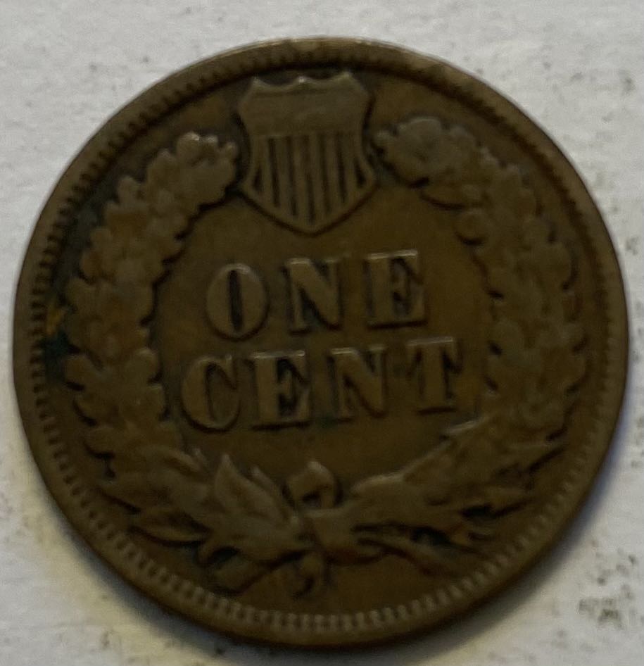 Penny Indian Head 1900  coin collectible - Main Image 2