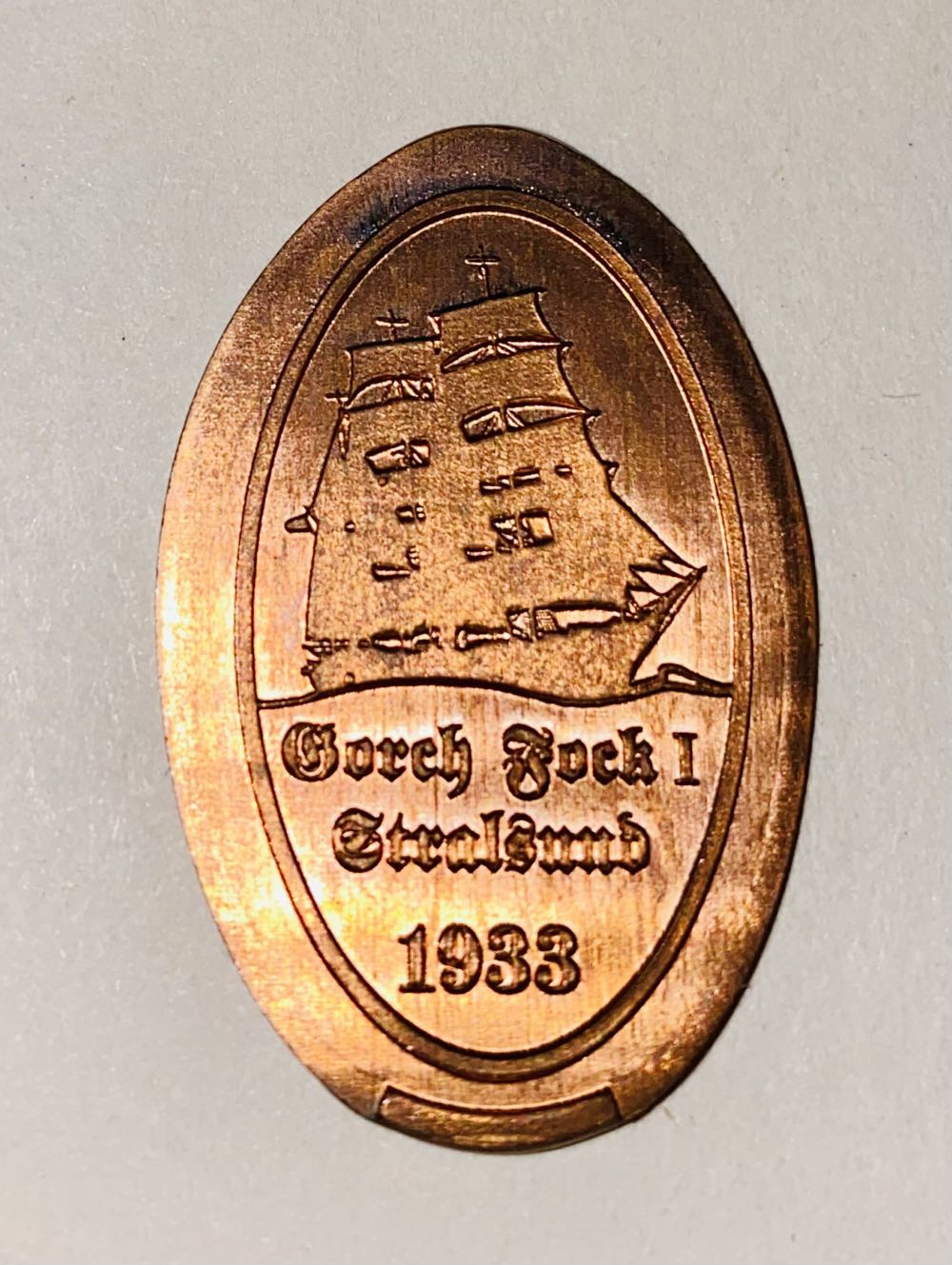 Gorch Fock 1  coin collectible - Main Image 1