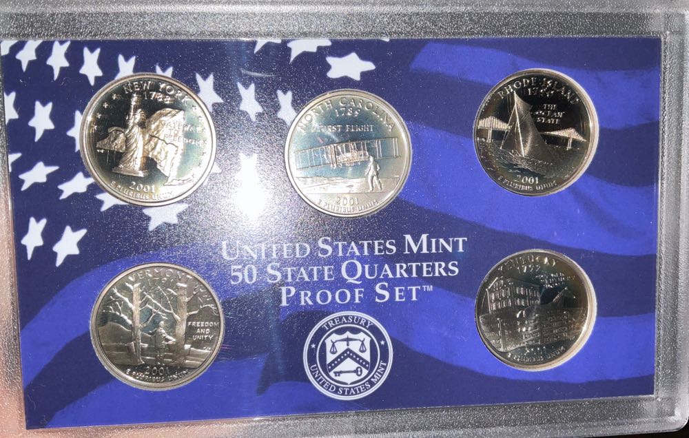 United States Mint 50 State Quarters Proof Set  coin collectible - Main Image 2
