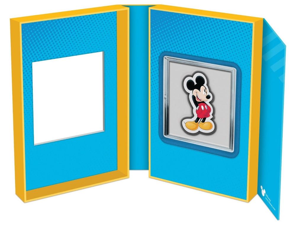 2021 $2 Niue - Disney Mickey & Friends: Mickey Mouse (Shaped Coin) - NZM (1oz Silver)  coin collectible - Main Image 4